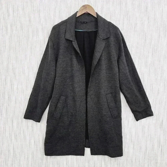 Max & Mia Women's Cardigan Sweater Size XL Open Front Exposed Seam - Picture 1 of 9